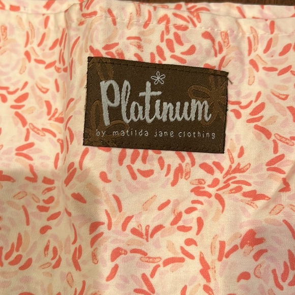 Matilda Jane Platinum Make A Wish Tiered Silly Knot Dress 6 - Picture 5 of 8